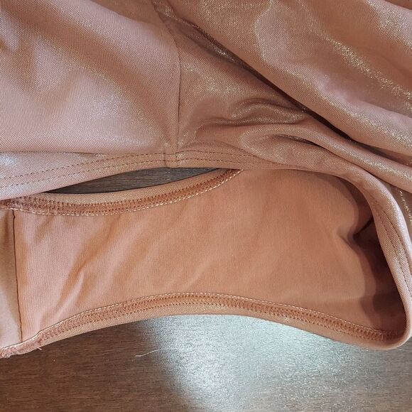 Gabifresh x Swimsuits For All Rose Gold One Piece Swimsuit Sz 22 G/H - Picture 10 of 12